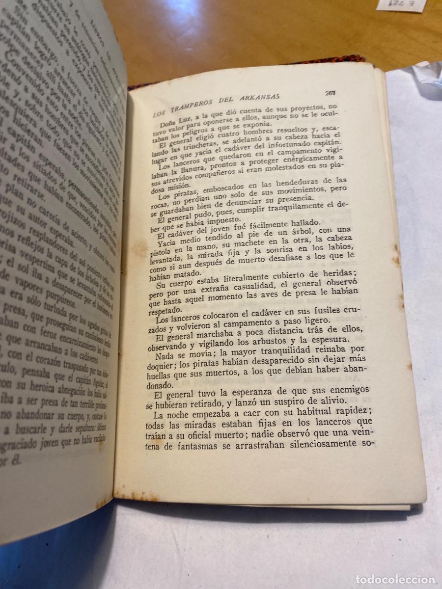 Libros antiguos: LOS TRAMPEROS DEL ARKANSAS GUSTAVO AIMARD. 1920 - Foto 5