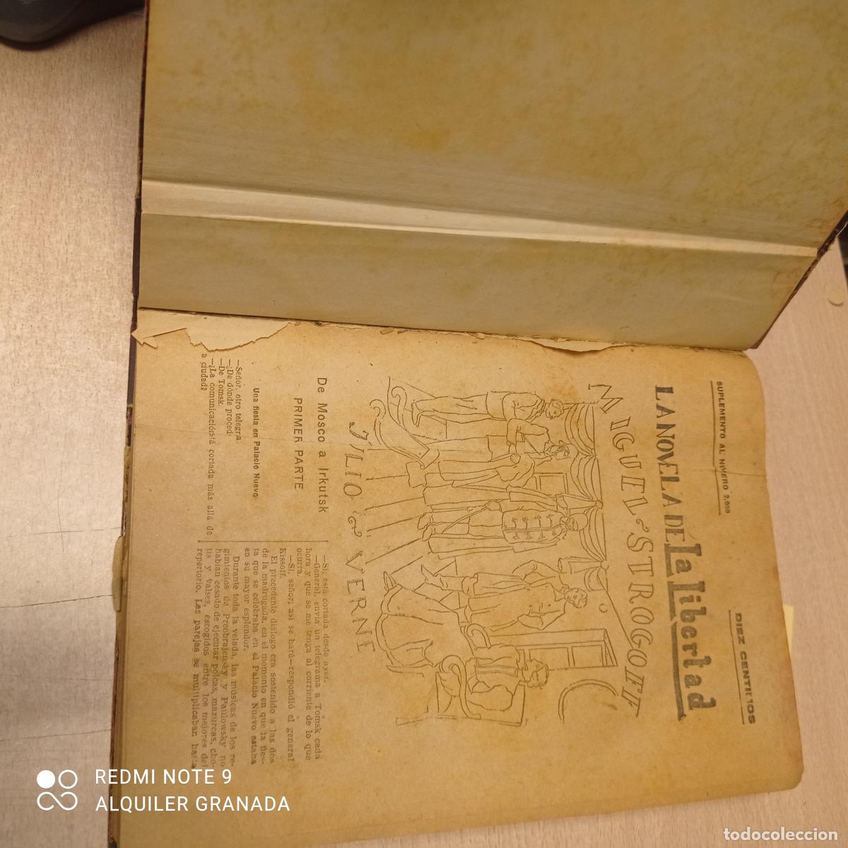 Libros antiguos: LA NOVELA DE LA LIBERTAD - Varios - Foto 2