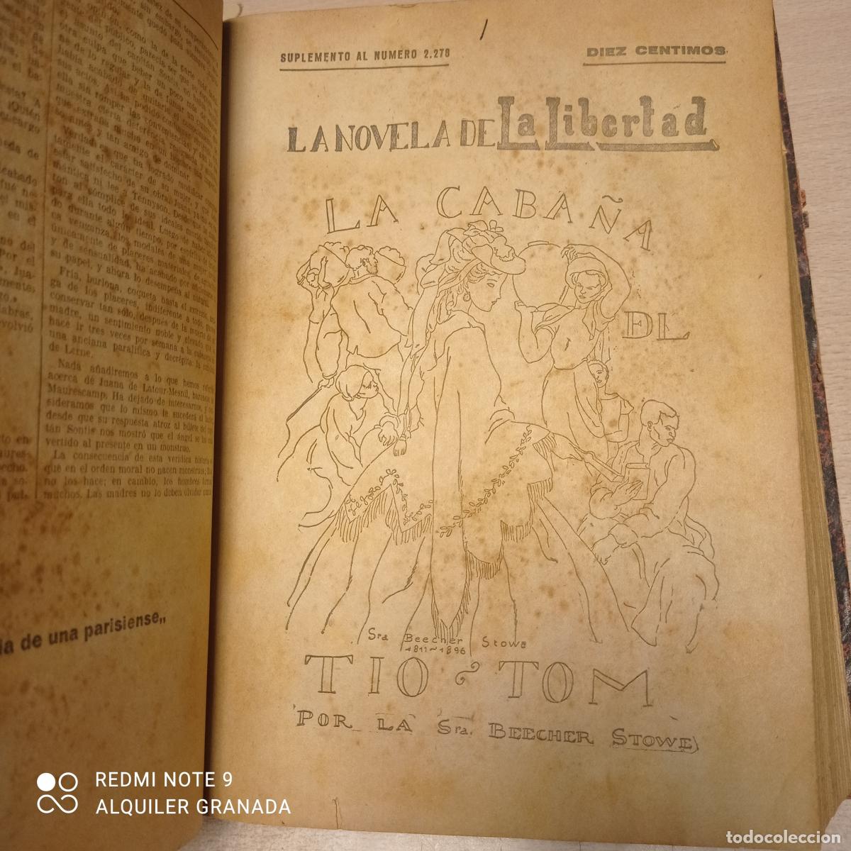 Libros antiguos: LA NOVELA DE LA LIBERTAD - Varios - Foto 3