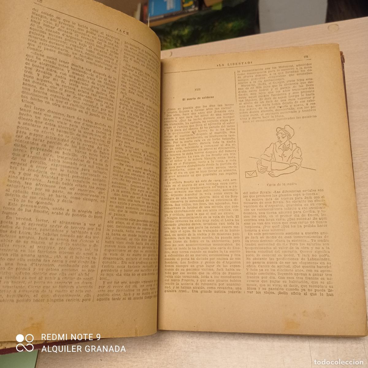 Libros antiguos: LA NOVELA DE LA LIBERTAD - Varios - Foto 2