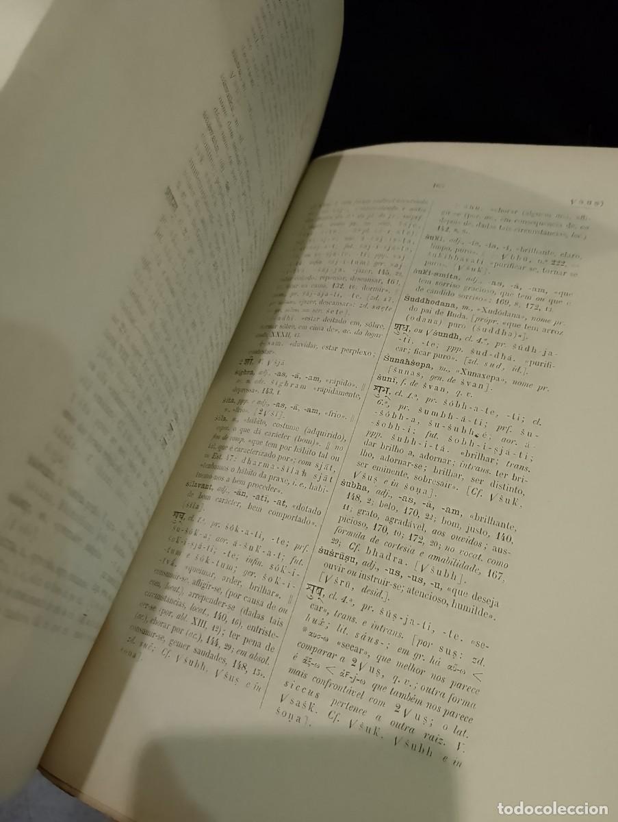 Libros antiguos: Exerc&iacute;cios e primeiras Leituras de S&acirc;nscrito 1898 - Foto 7