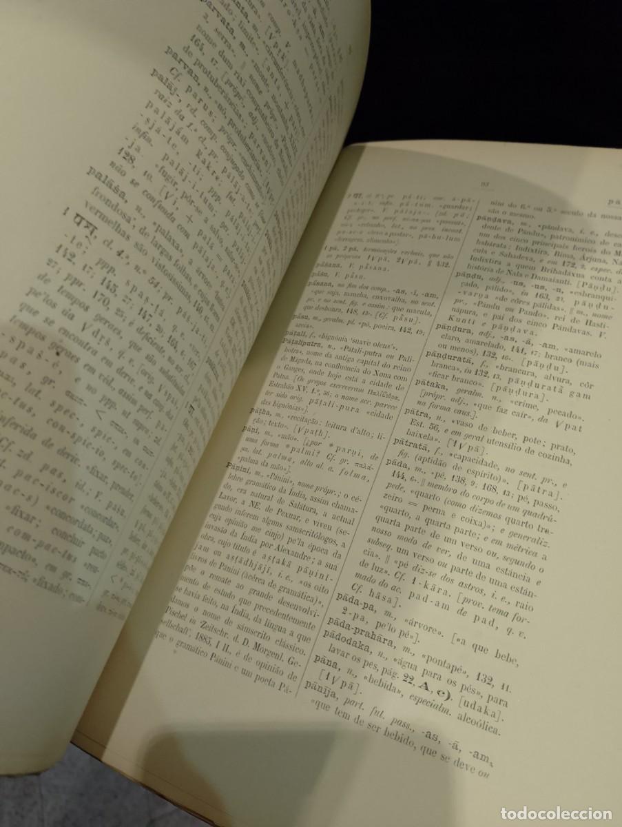 Libros antiguos: Exerc&iacute;cios e primeiras Leituras de S&acirc;nscrito 1898 - Foto 10