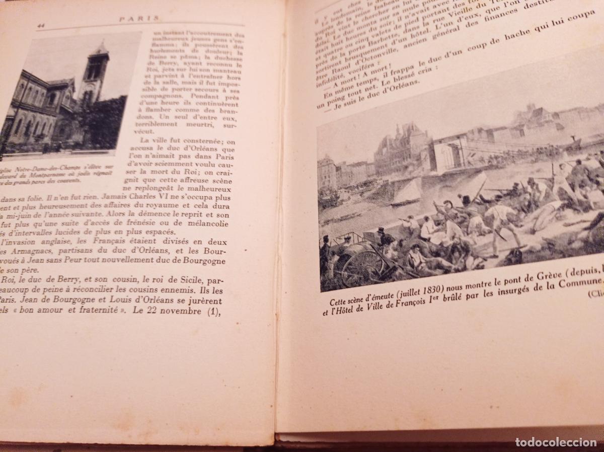 Libros antiguos: PARIS - A DE MONTGON - FERNAND NATHAN, EDITEUR - Foto 4