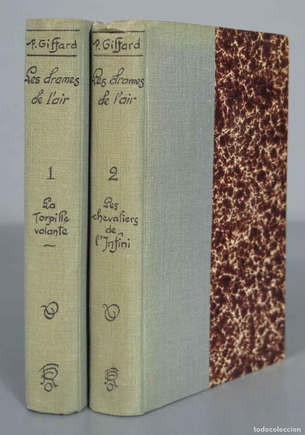 Libros antiguos: Les drames De l&acute; Air. GIFFARD. 2 TOMOS. - Foto 1