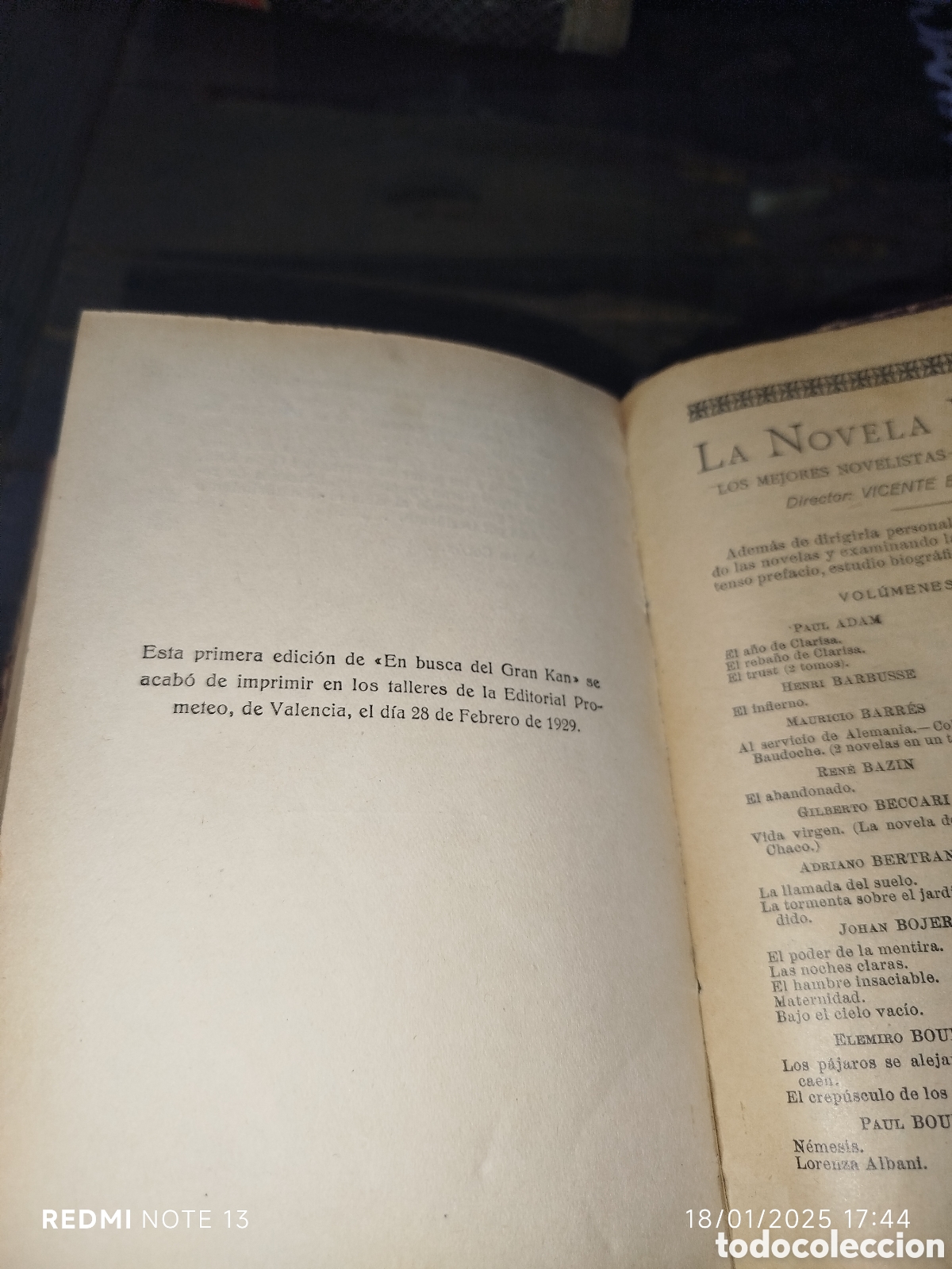 Libros antiguos: En busca del Gran Khan 1&deg;edicion - Foto 4