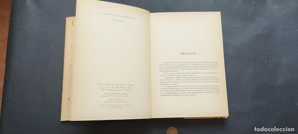 Libros antiguos: El libro de las diversiones&rdquo; - Pierre Berloquin y Fr&eacute;d&eacute;ric Vitoux - Foto 3