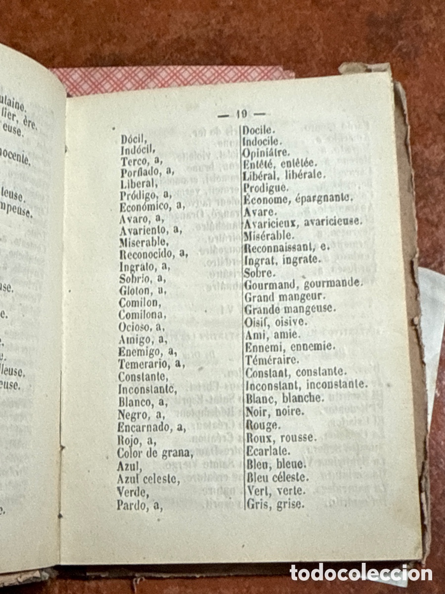 Libros antiguos: Gu&iacute;a del idioma franc&eacute;s 1858 - Foto 2