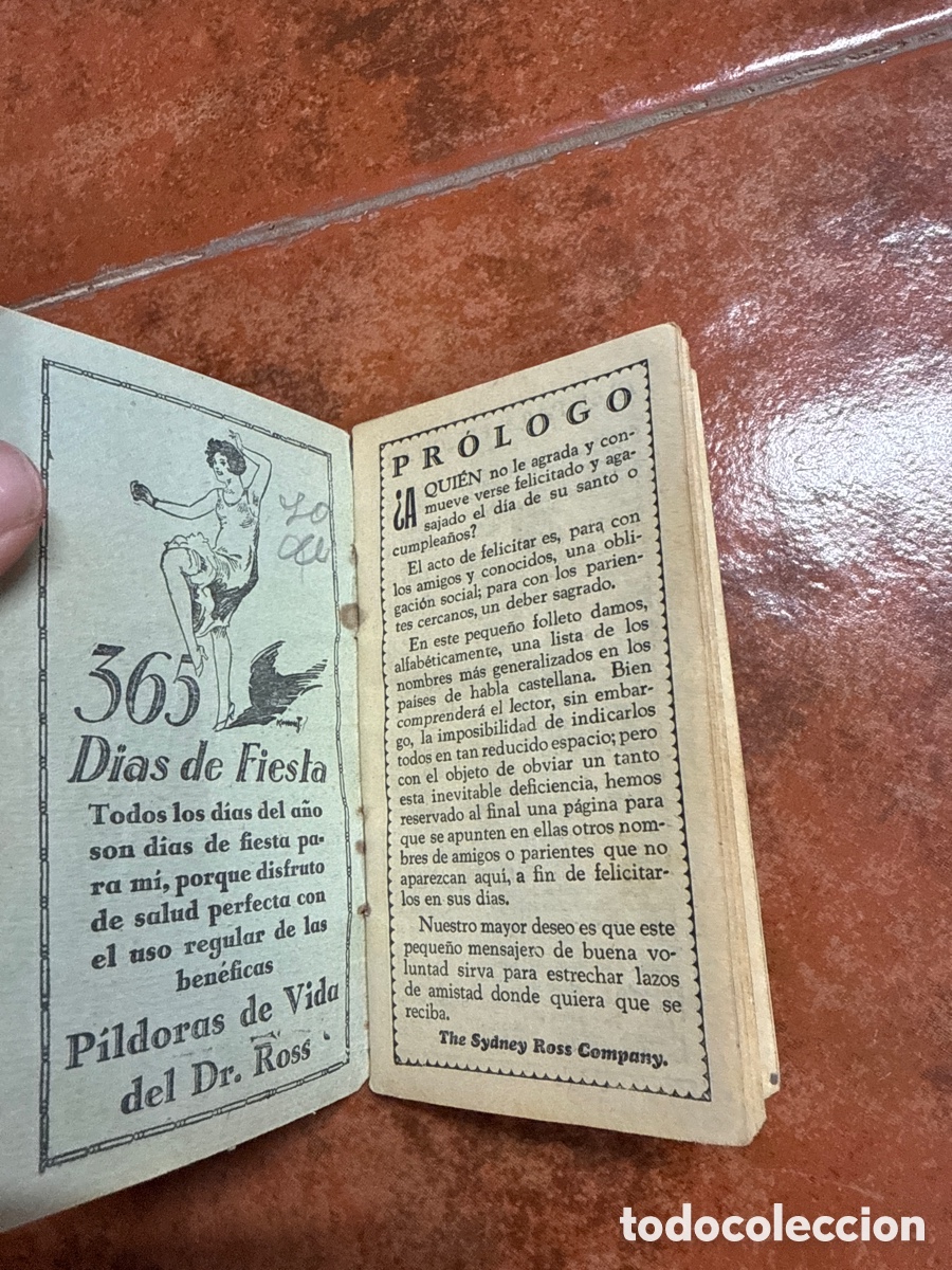 Libros antiguos: Manual de felicitaciones - Foto 2