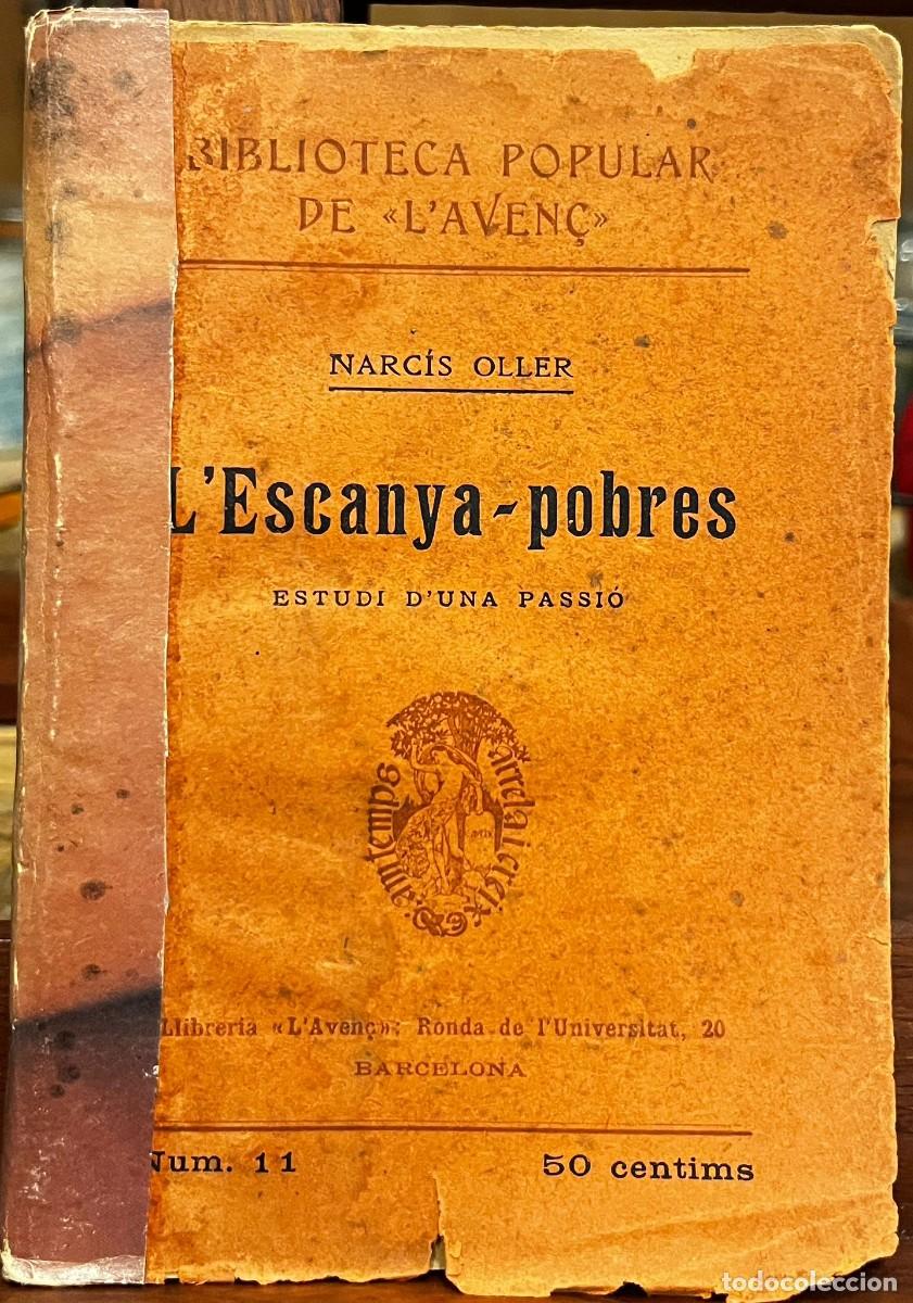 Libros antiguos: Lescanya-pobres. Narc&iacute;s Oller. - Foto 1