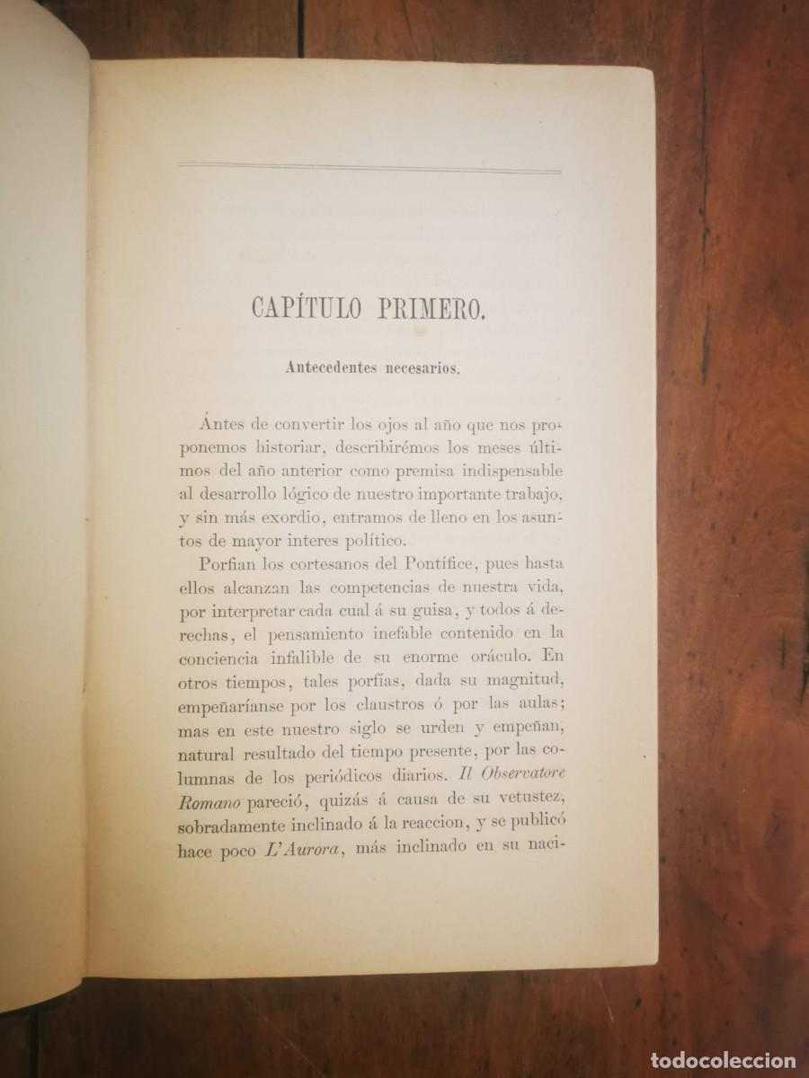 Libros antiguos: CASTELAR, Emilio. Historia del a&ntilde;o 1883 - Foto 3