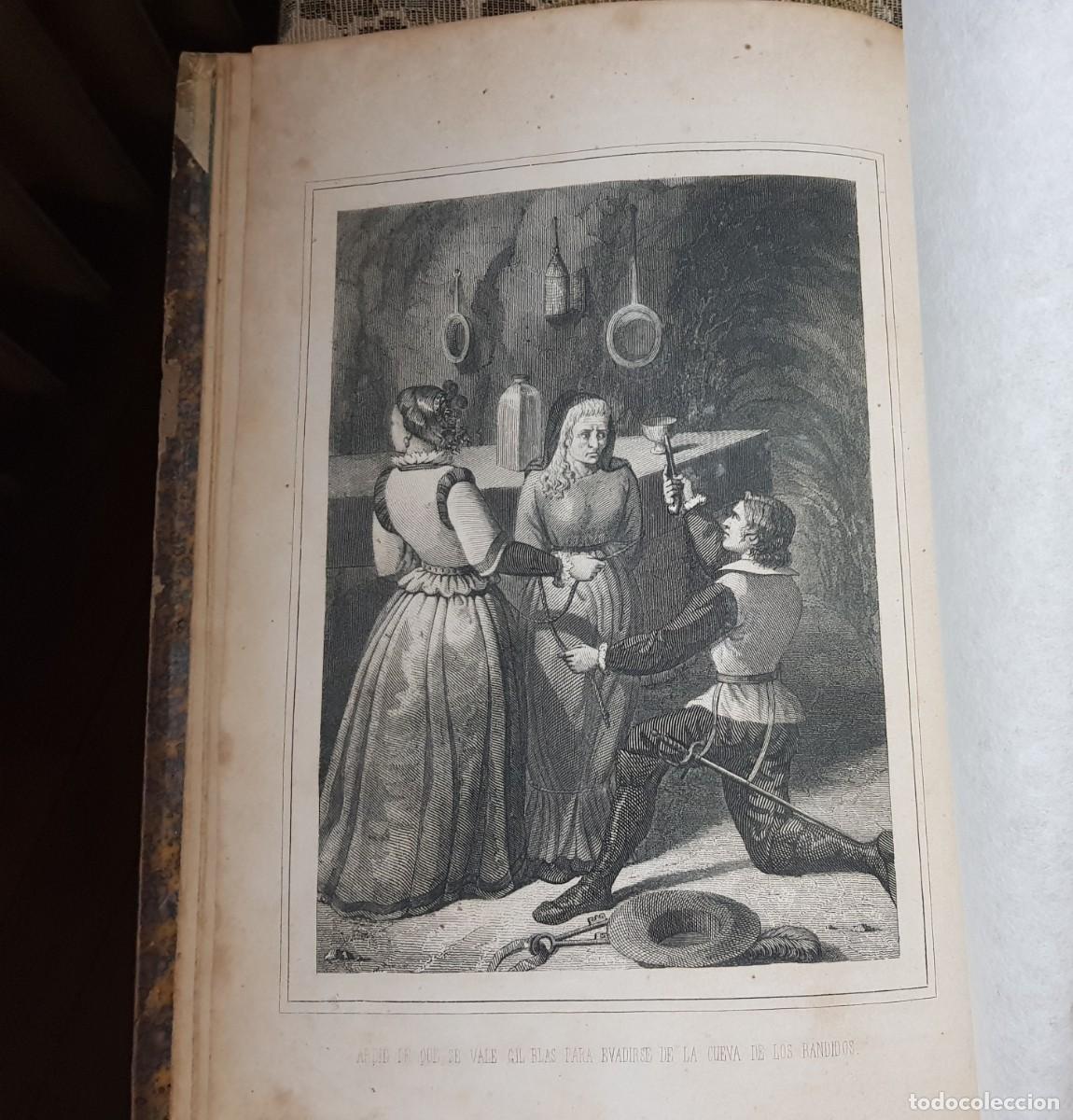 Libros antiguos: Historia de Gil Blas. Luis Tasso 1874 - Foto 13