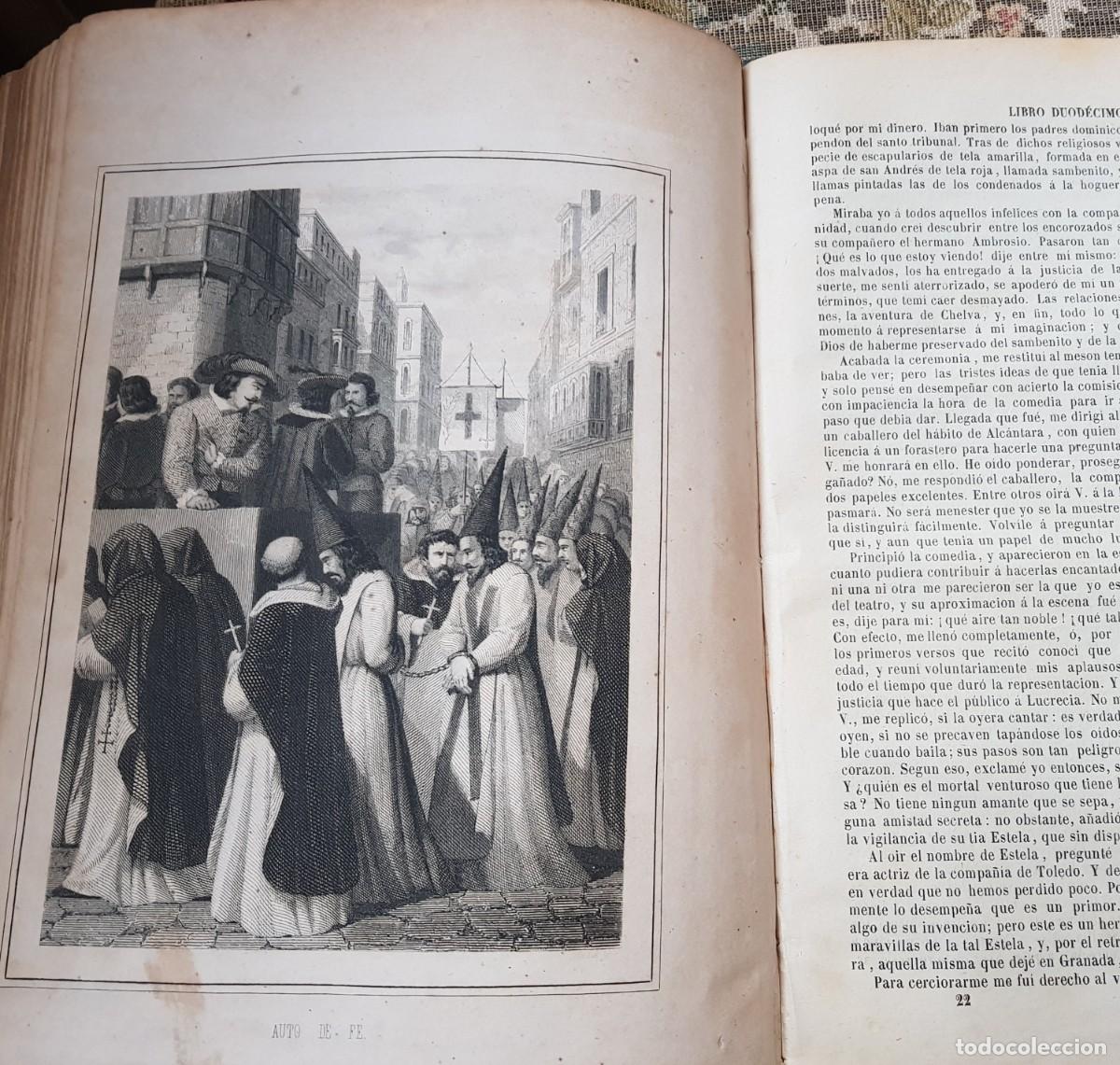 Libros antiguos: Historia de Gil Blas. Luis Tasso 1874 - Foto 15