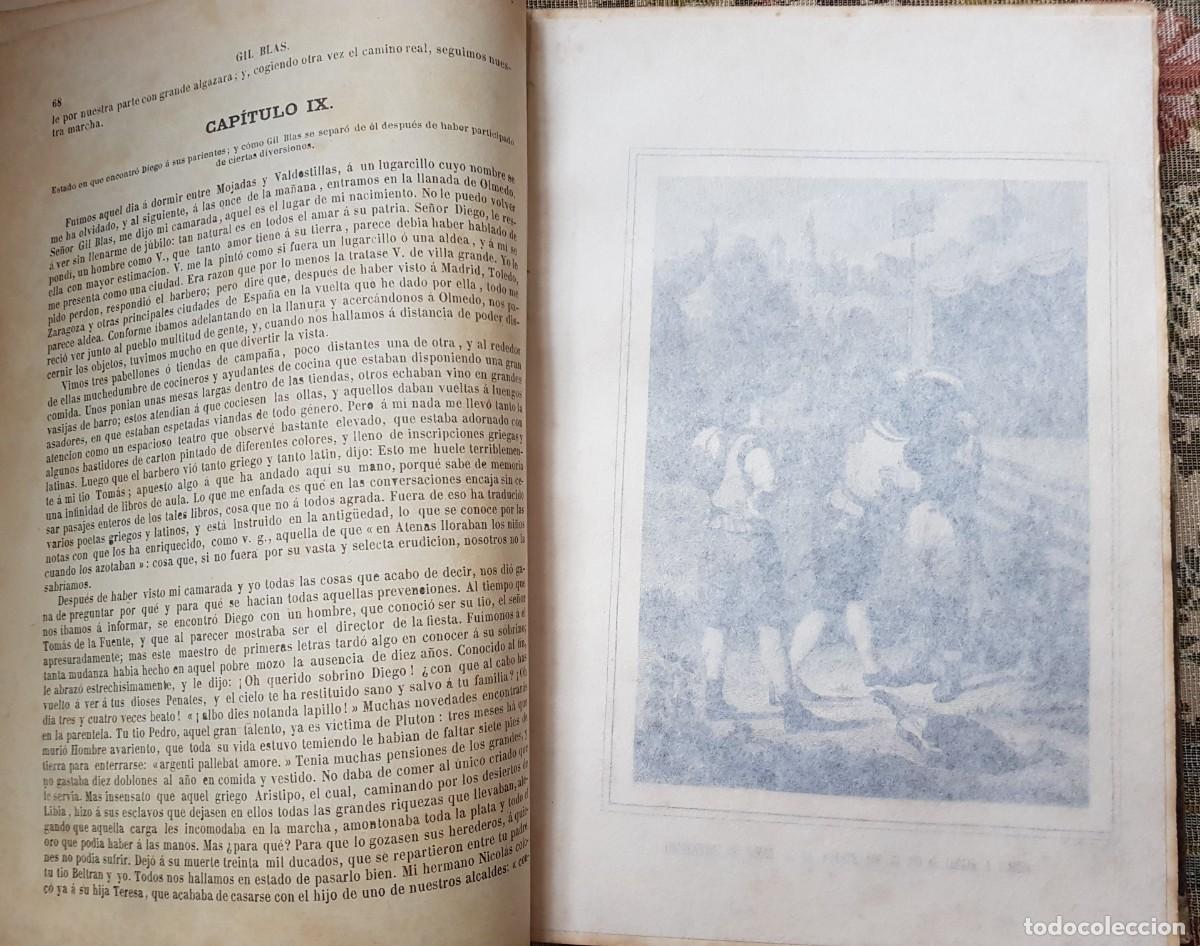 Libros antiguos: Historia de Gil Blas. Luis Tasso 1874 - Foto 16