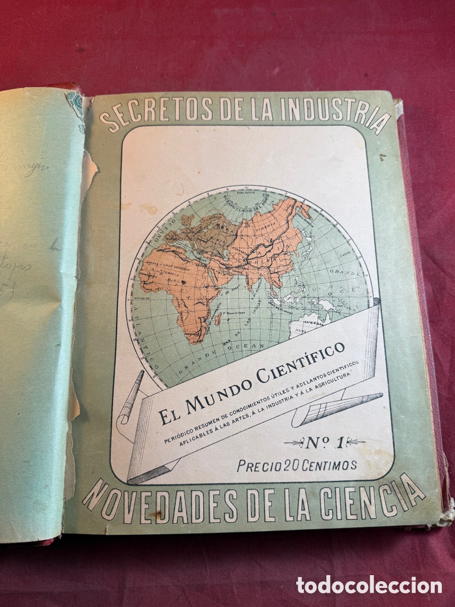 Libros antiguos: SECRETOS DE LA INDUSTRIA 1899 - Foto 1