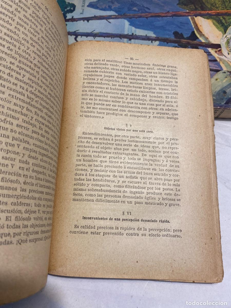 Libros antiguos: EL CRITERIO . JAIME BALMES 1910 - Foto 4