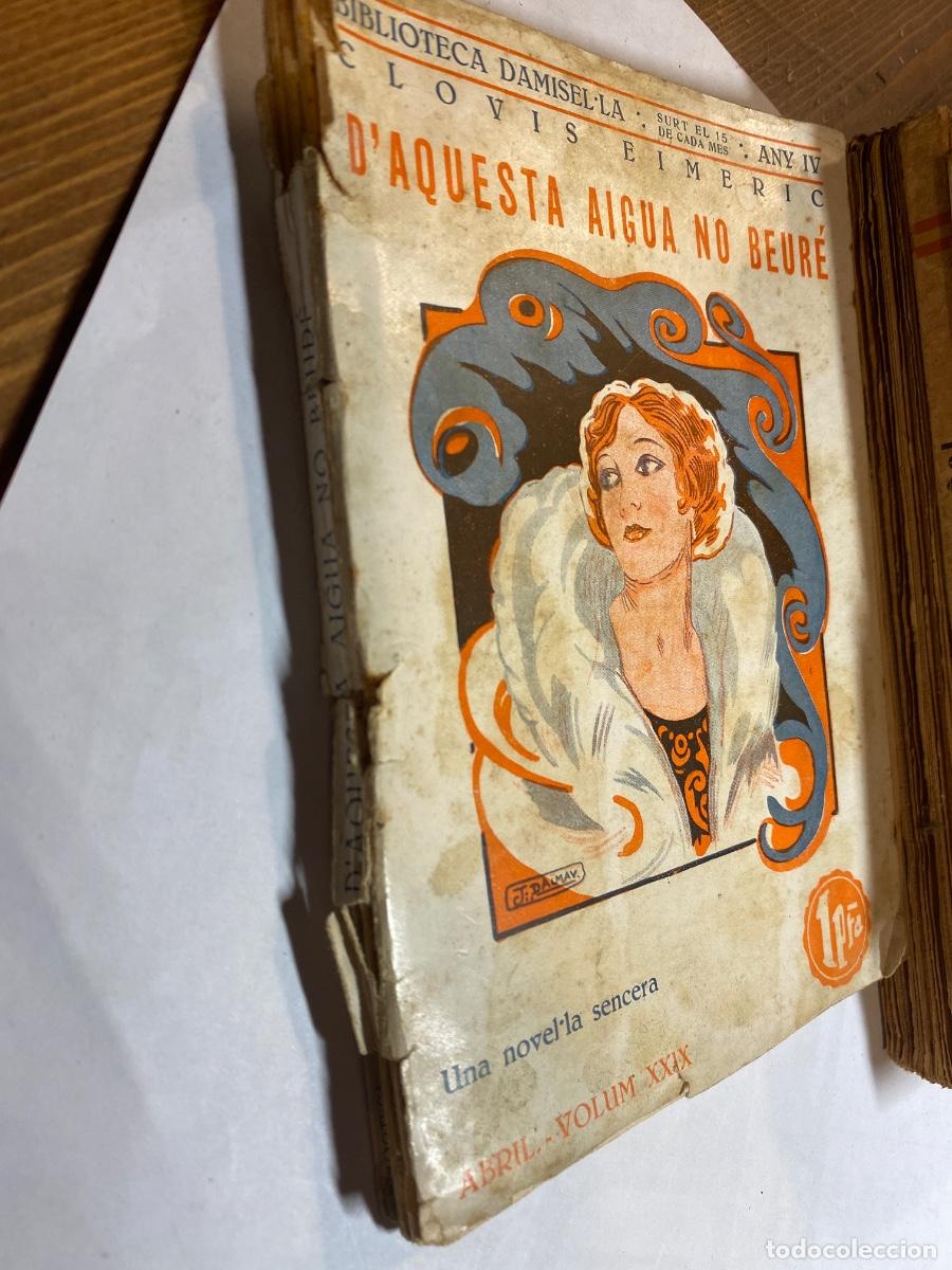 Libros antiguos: DAQUESTA AIGUA NO EN BEURE. CLOVIS EIMERIC. BIBLIOTECA DAMISELA - Foto 6