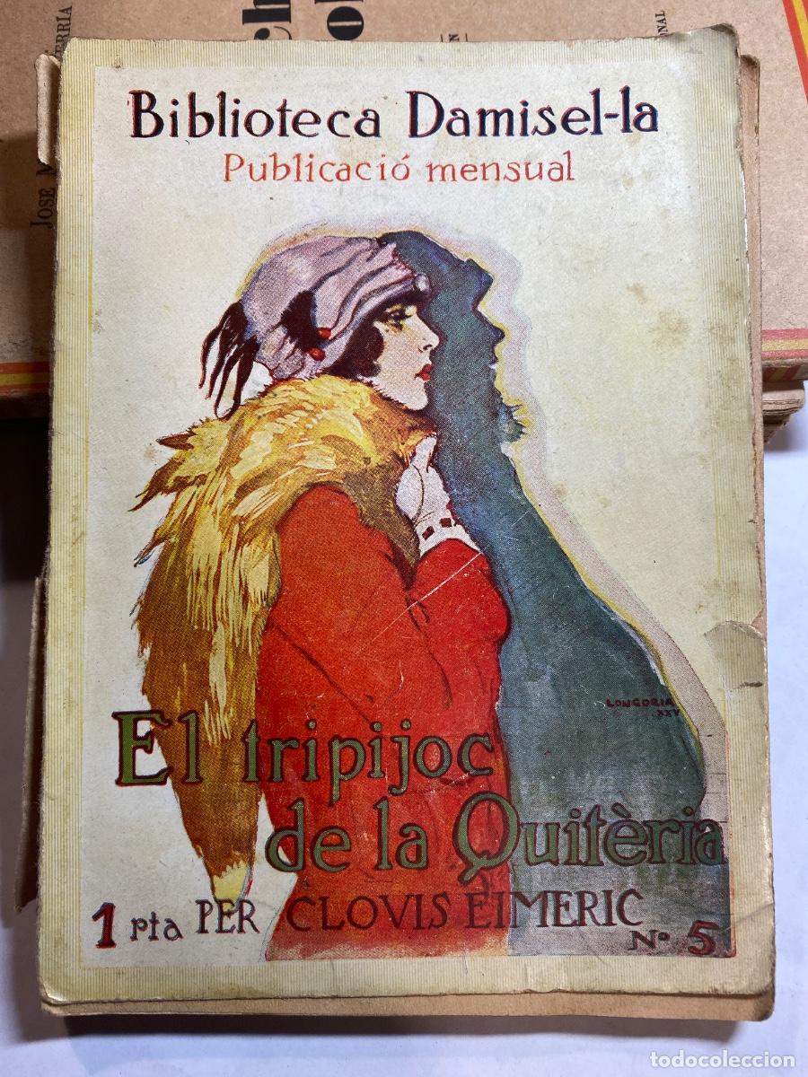 Libros antiguos: El tripijoc de la Quiteria Clovis Eimeric. Biblioteca Damisela numero 5: - Foto 1
