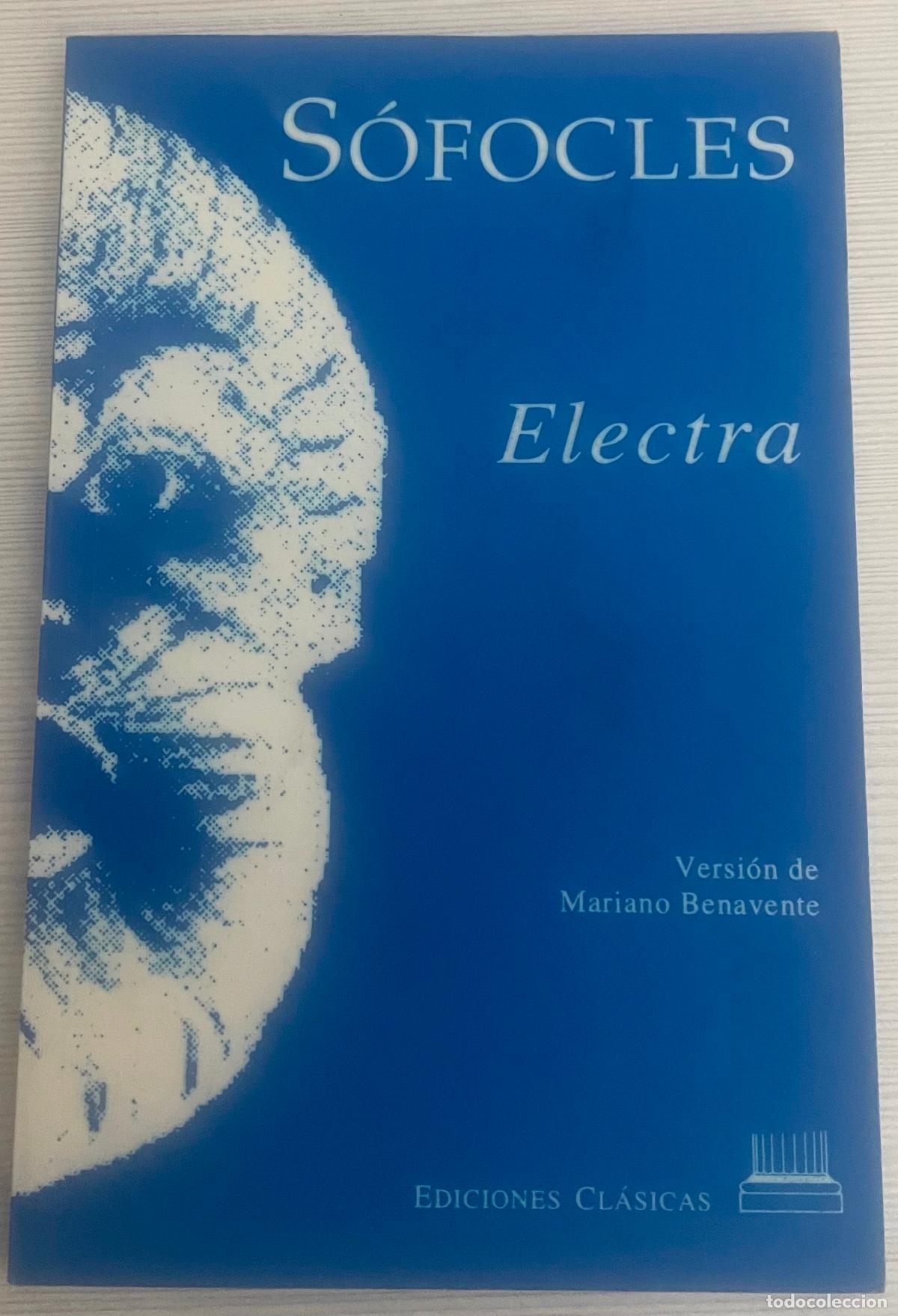 Libros antiguos: S&Oacute;CRATES Electra versi&oacute;n mariano benavente - Foto 1
