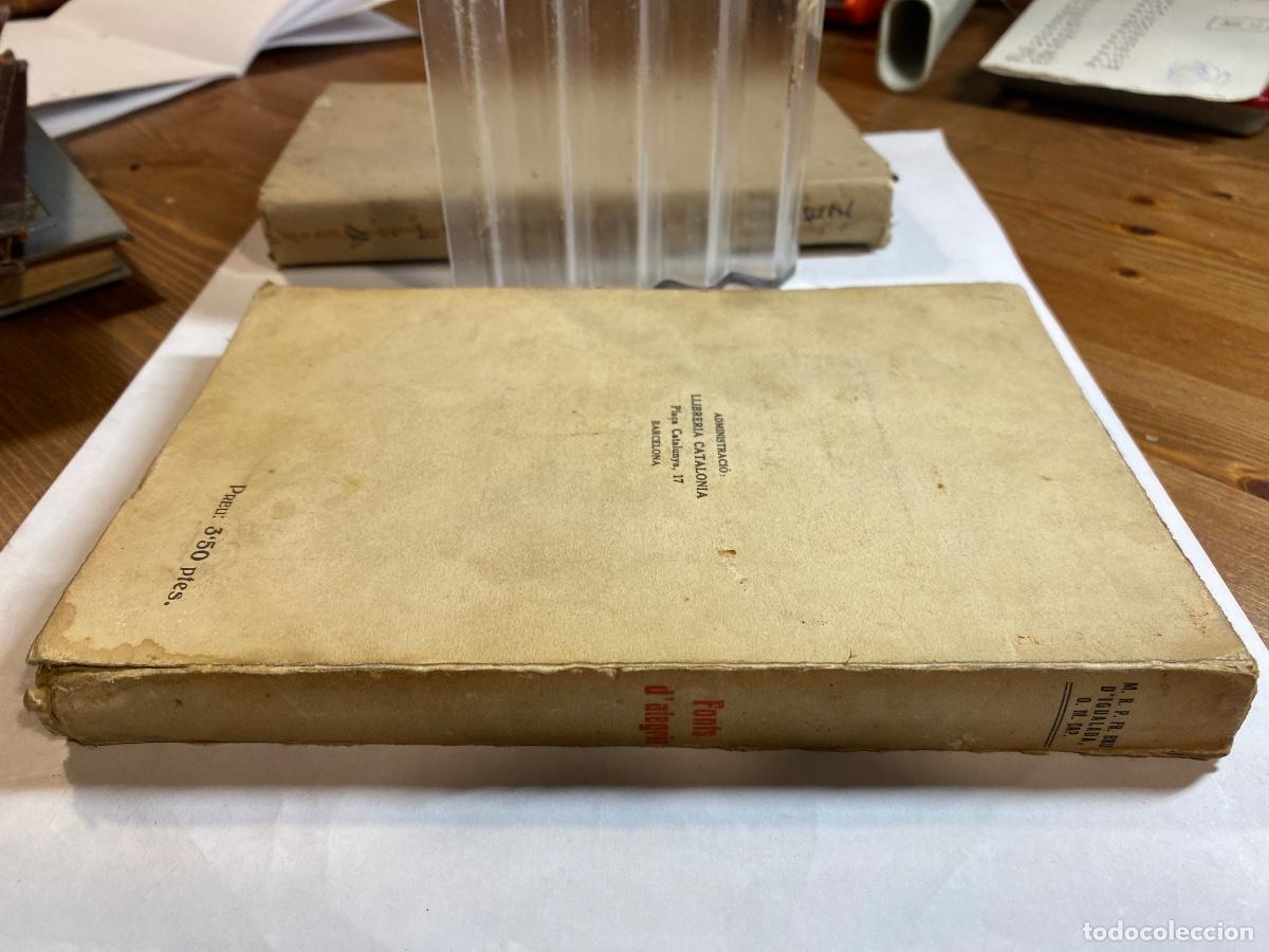 Libros antiguos: FONTS DALEGRIA. FR BRU DIGUALDA 1931 - Foto 6