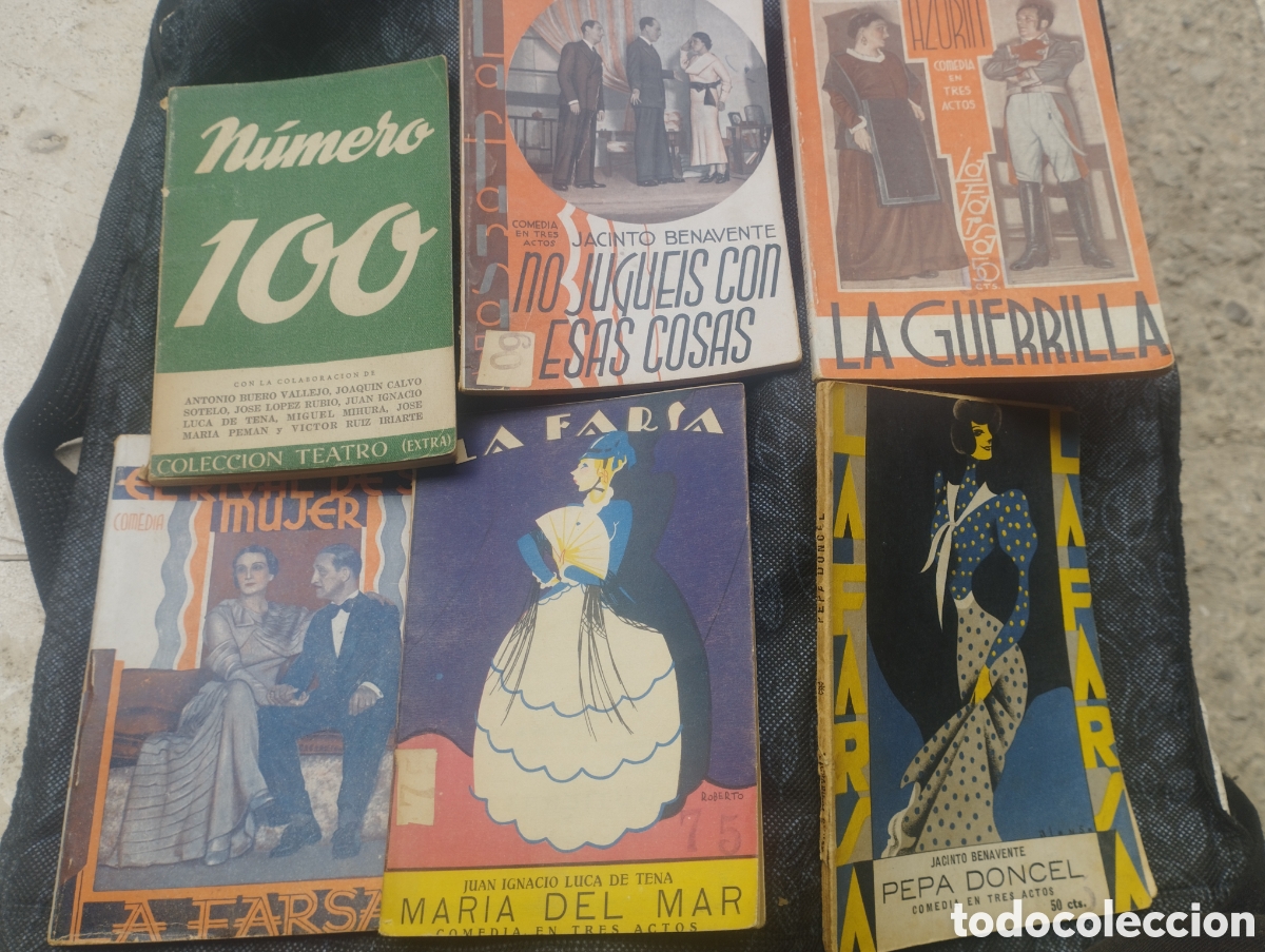 Libros antiguos: Libros de ensayo de teatro y comedia la farsa, 1927-1954 - Foto 1