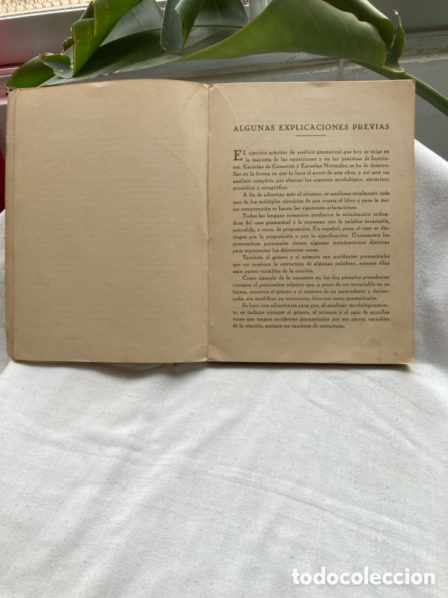 Libros antiguos: PR&Aacute;CTICAS DE AN&Aacute;LISIS GRAMATICAL - Foto 3