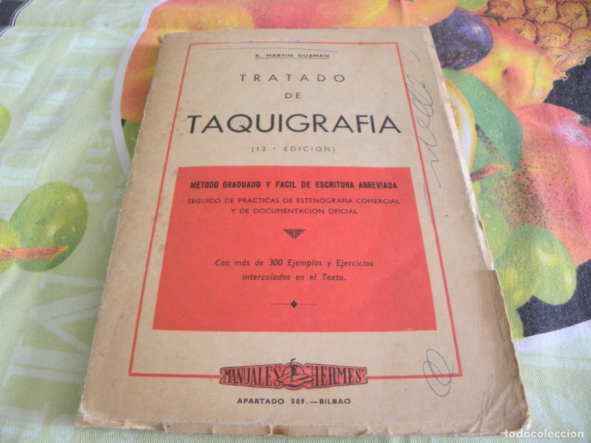 Libros antiguos: TRATADO DE TAQUIGRAFIA - E MARTIN GUZMAN - Foto 1