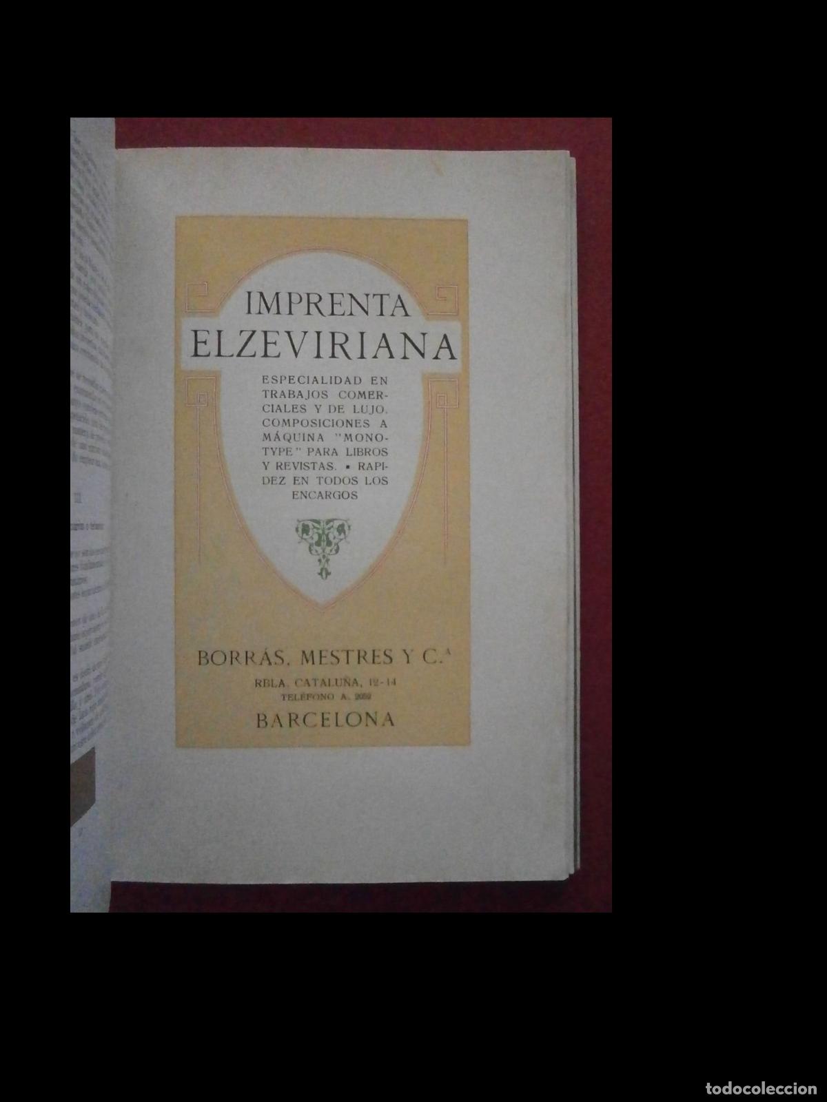 Libros antiguos: Almanaque del Instituto Catal&aacute;n de las Artes del Libro para 1918 - Foto 2
