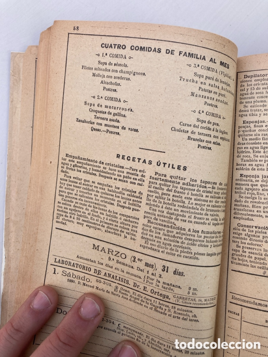 Libros antiguos: Libro curios del a&ntilde;o 1902. - Foto 7