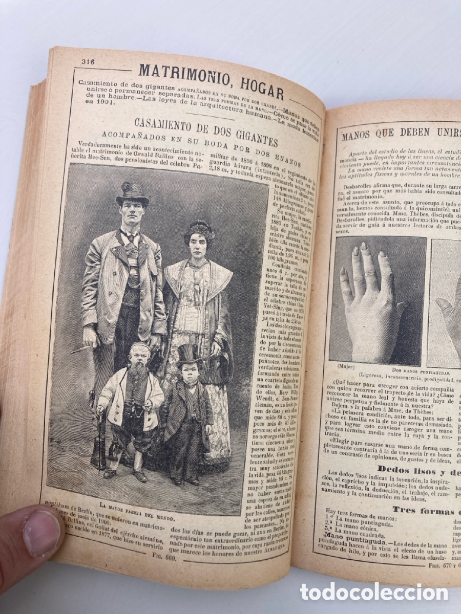 Libros antiguos: Libro curios del a&ntilde;o 1902. - Foto 10
