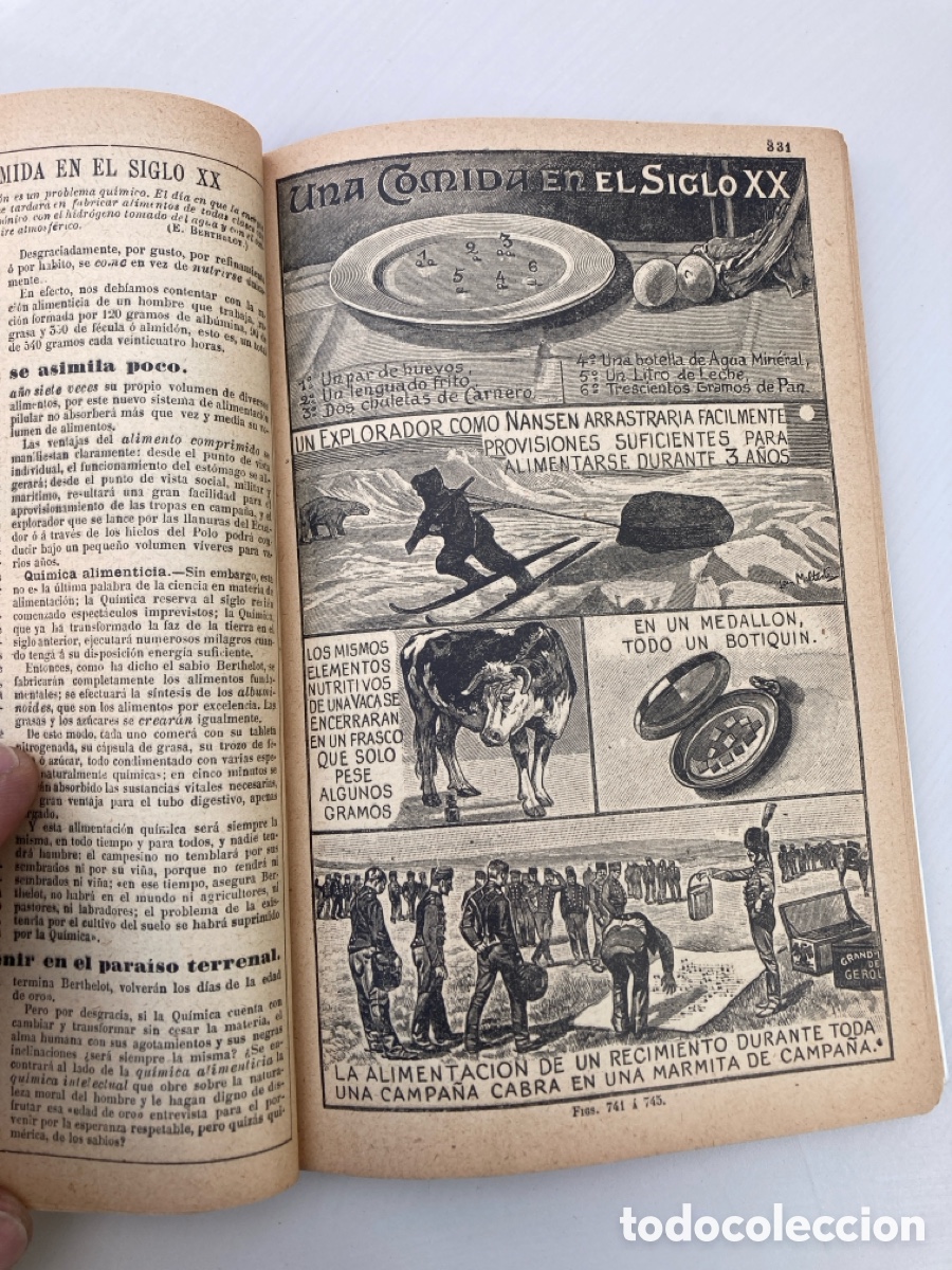 Libros antiguos: Libro curios del a&ntilde;o 1902. - Foto 11