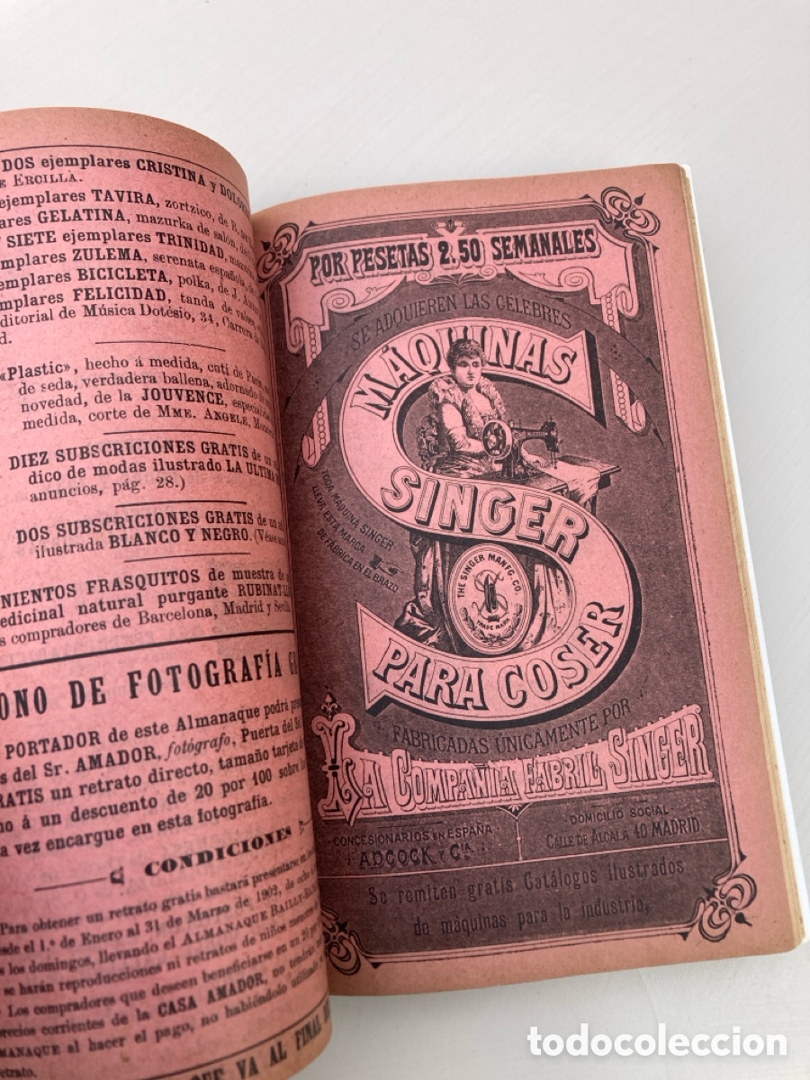Libros antiguos: Libro curios del a&ntilde;o 1902. - Foto 13