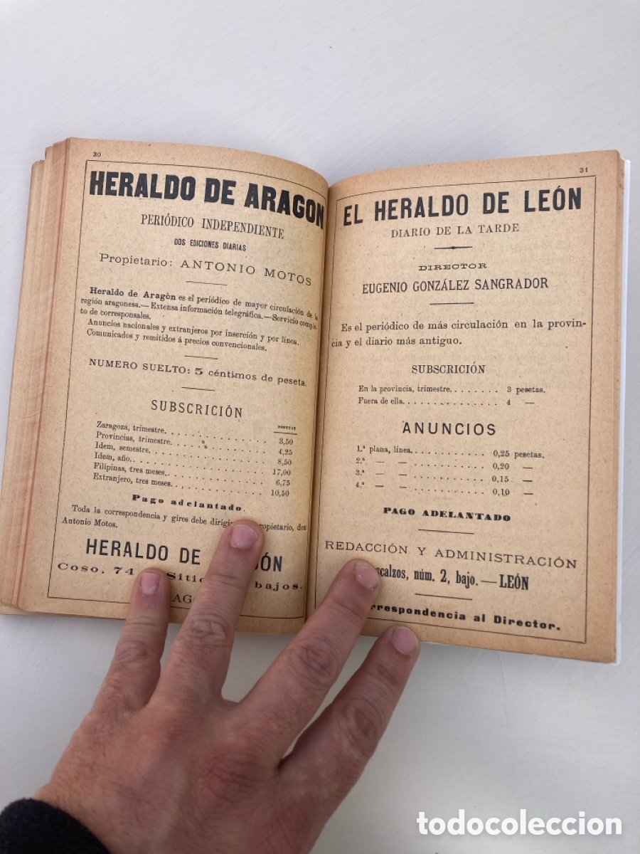Libros antiguos: Libro curios del a&ntilde;o 1902. - Foto 17