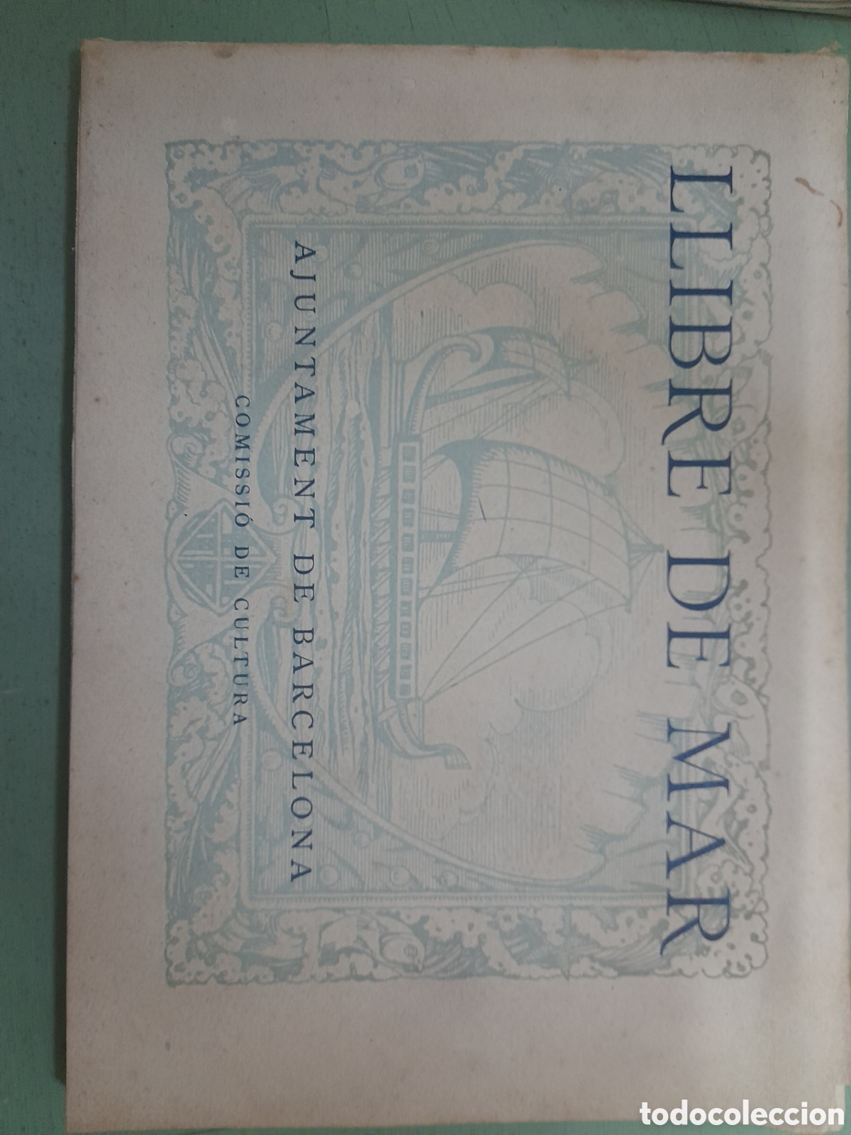 Libros antiguos: Llibre de Mar historias - Foto 1