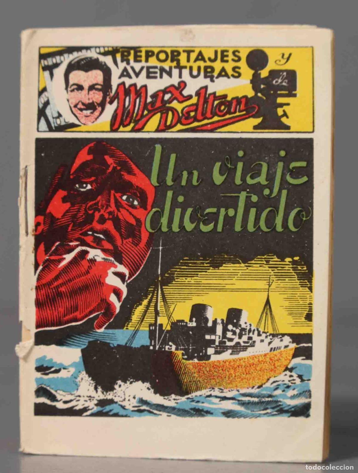 Libros antiguos: MAX DELTON. UN VIAJE DIVERTIDO - Foto 1