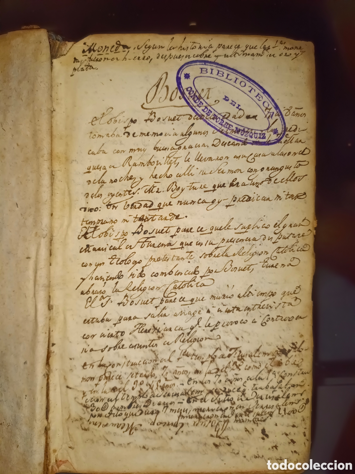 Libros antiguos: Discurso sobre la Historia Universal - Foto 6