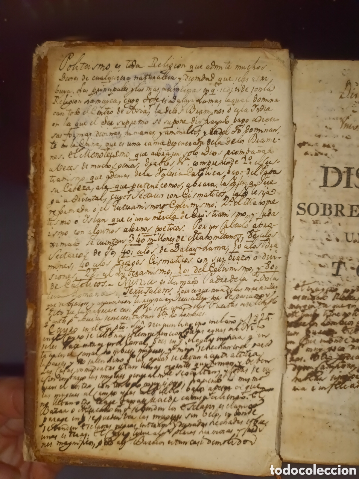 Libros antiguos: Discurso sobre la Historia Universal - Foto 7