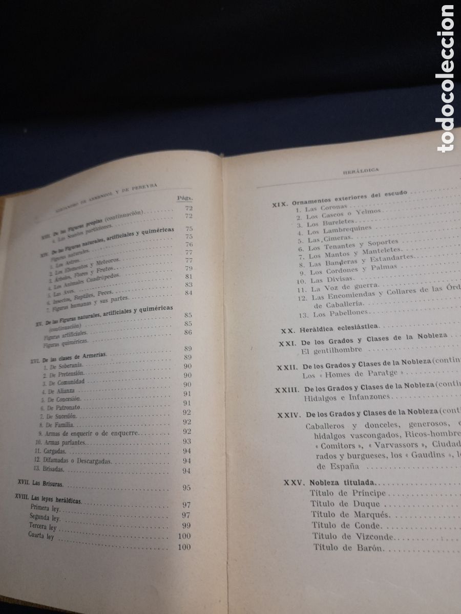 Libros antiguos: HER&Aacute;LDICA, Editorial Labor 1933 - Foto 5