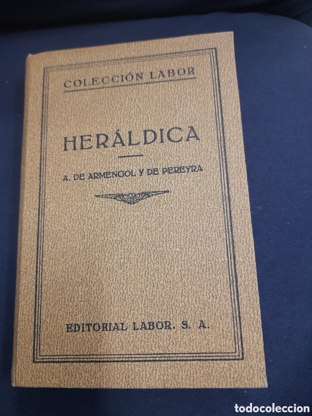 Libros antiguos: HER&Aacute;LDICA, Editorial Labor 1933 - Foto 1