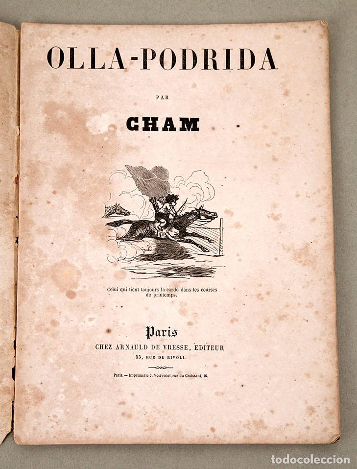 Libros antiguos: Olla-Podrida - CHAM - C. 1859 - Foto 3