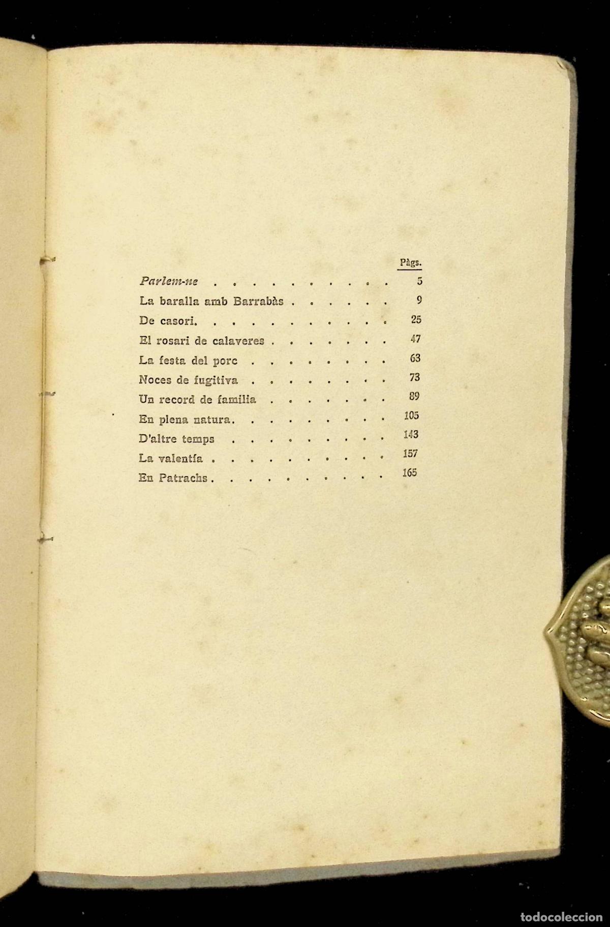 Libros antiguos: DE LA RA&Ccedil;A QUES PERD. - VALLMITJANA, Juli. DEDICAT&Ograve;RIA AUT&Ograve;GRAFA. - Foto 7