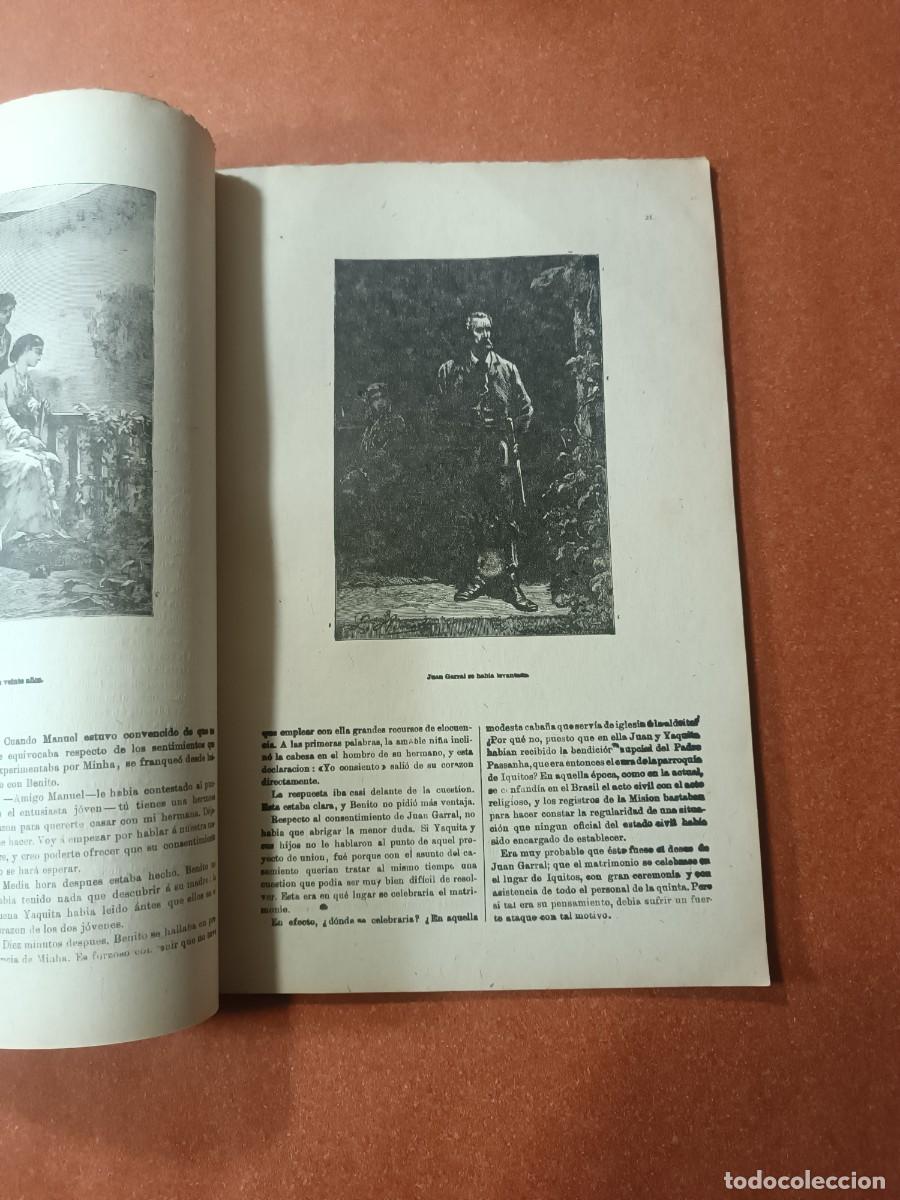 Libros antiguos: JULIO VERNE - LA JANGADA - PRIMERA PARTE - Foto 2