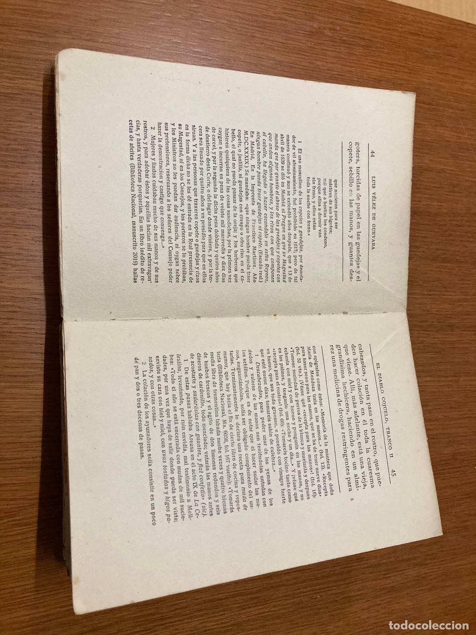 Libros antiguos: El diablo cojuelo. Edici&oacute;n 1927 - Foto 2