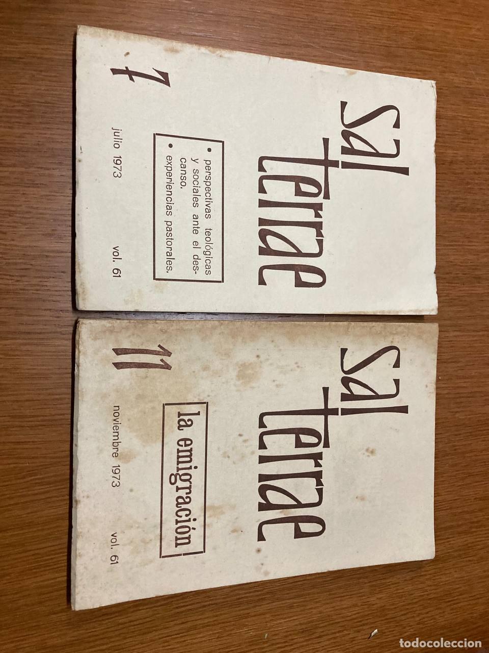 Libros antiguos: Sal Terrae 1973. Voll. 61 - Foto 1