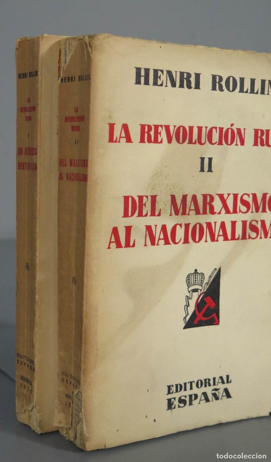 Libros antiguos: La revoluci&oacute;n rusa. ROLLIN. 2 TOMOS - Foto 2