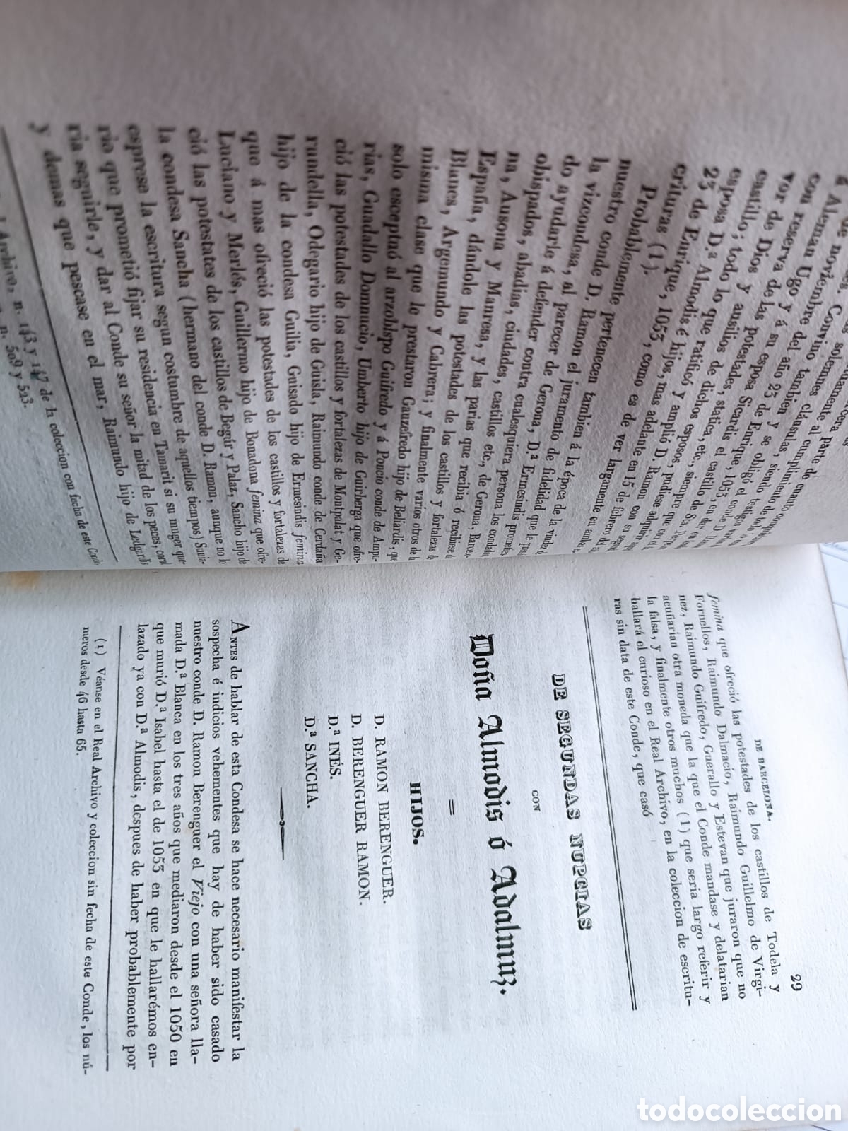 Libros antiguos: Los Condes de Barcelona Vindicados - Foto 8