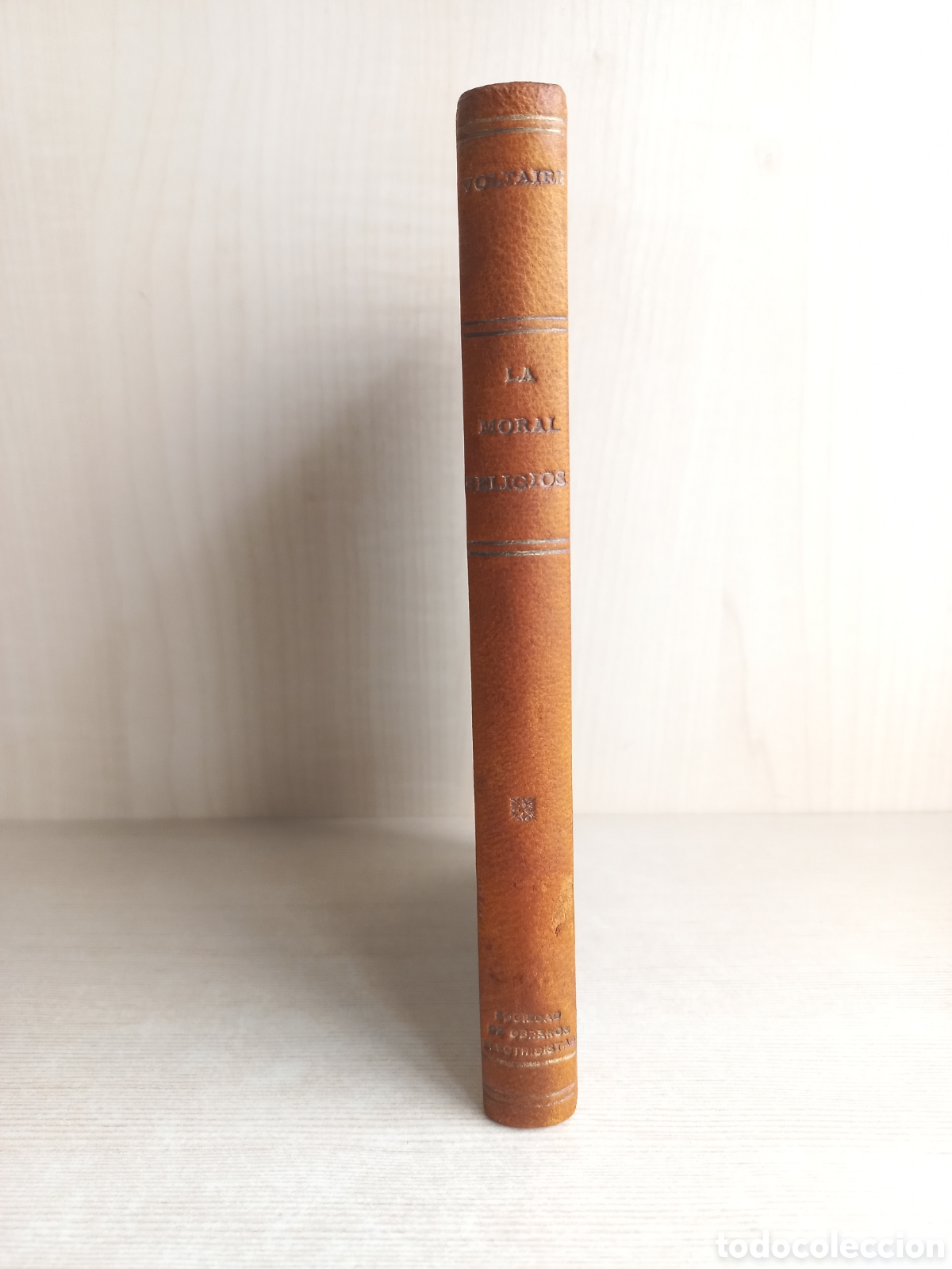 Libros antiguos: La moral religiosa. Voltaire. Granada y C&iacute;a Editores. - Foto 1