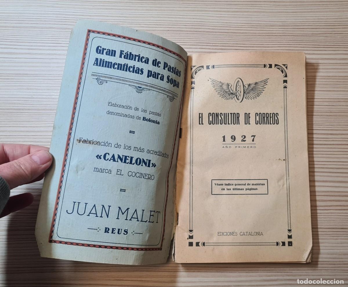 Libros antiguos: EL CONSULTOR DE CORREOS - 1927. - Foto 2