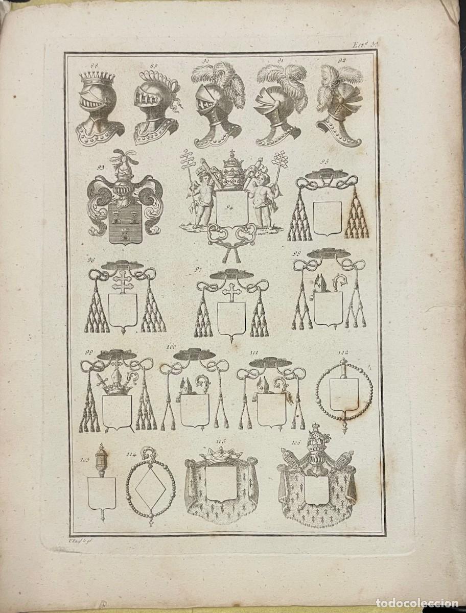 Libros antiguos: Francisco Piferrer . Tratado De Her&aacute;ldica y Blas&oacute;n - Foto 2