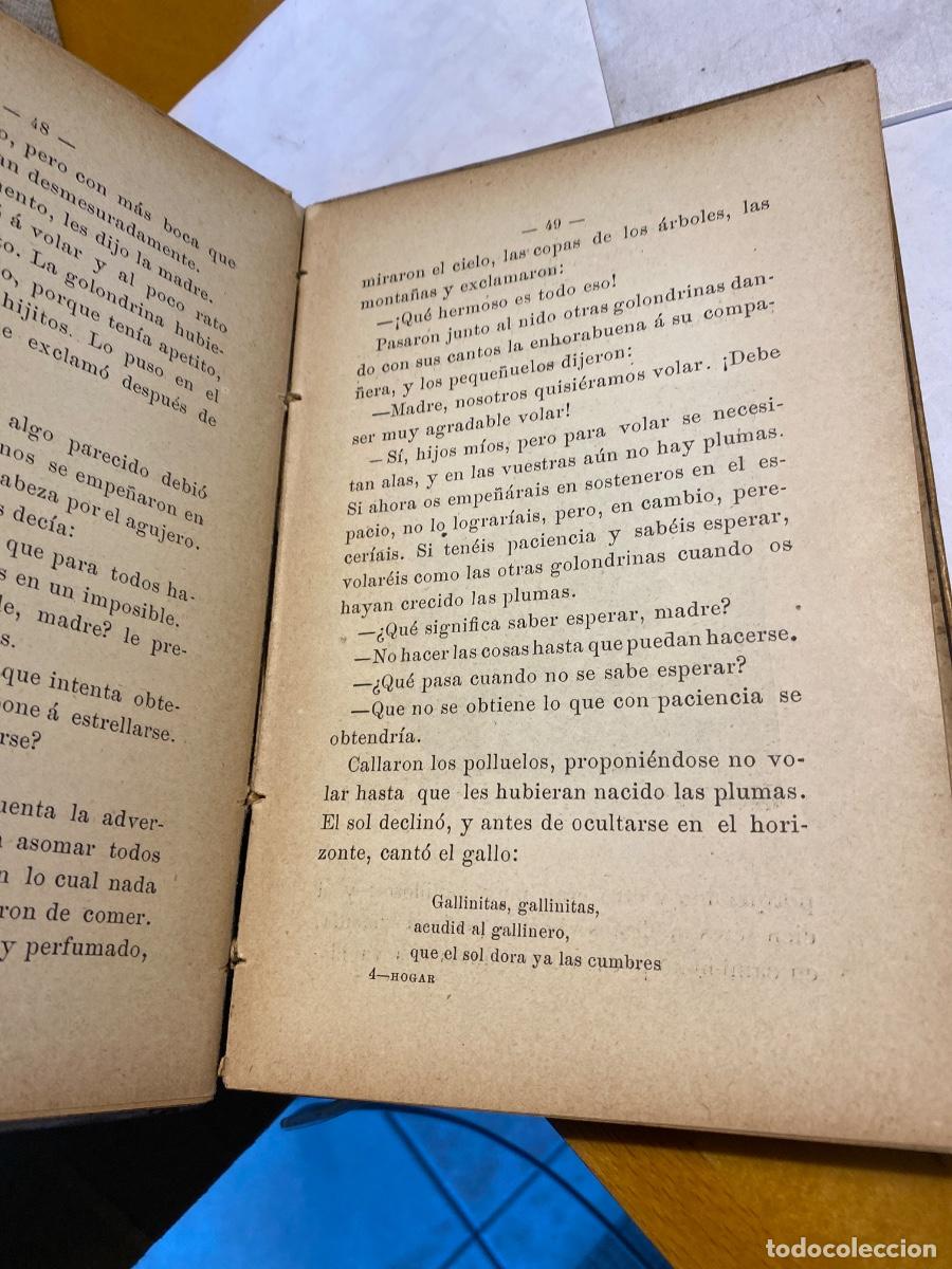 Libros antiguos: CUENTOS DEL HOGAR - TEODORO BARO Y JULI&Aacute;N 1897 - Foto 4