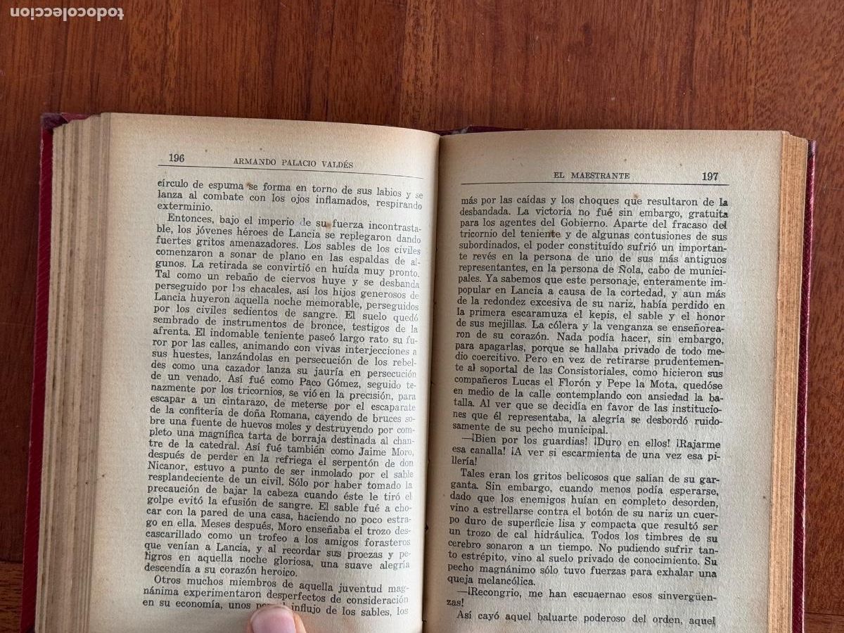Libros antiguos: Armando Palacio Vald&eacute;s. El Maestrante. Madrid, 1923. - Foto 4